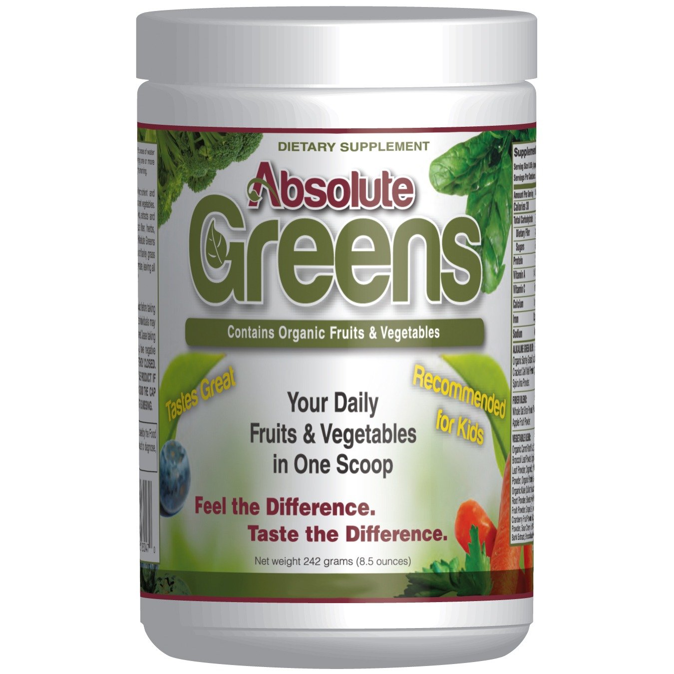 Absolute Greens - Dietary Supplement